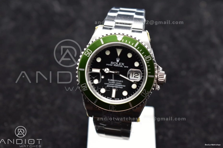 Bracelet V SS 1140 16610 LV Green Affordable Submariner Best ARF1:1 on Edition 904L Steel SH3135 0928